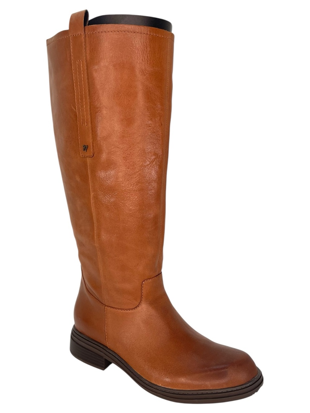 Naturalizer On Time Brown Leather Wide Calf Knee High Womens Boots Size 9.5M - Picture 2 of 15